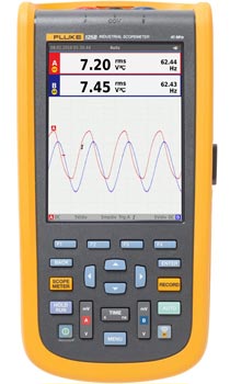 Fluke 123B Industrial ScopeMeter hand-held Oscilloscope