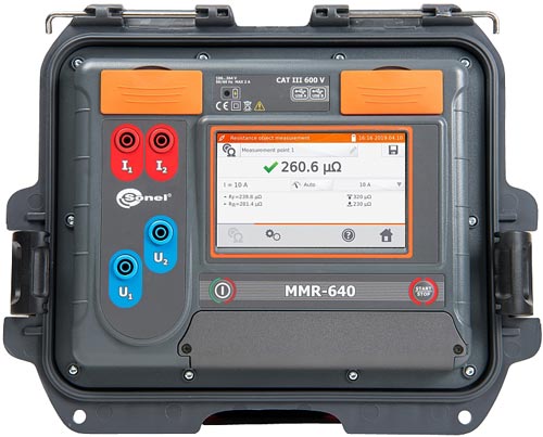 Sonel MMR-640 Low Resistance Ohmmeter DLRO 10A