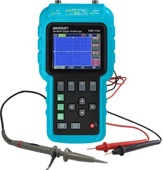 AllsunEM115A Handheld Digital Oscilloscope Portable Automotive